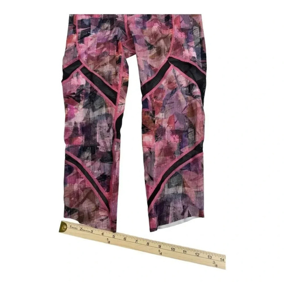 Lululemon On Pace Crop Sun Dazed Multi Pink - Picture 9 of 11